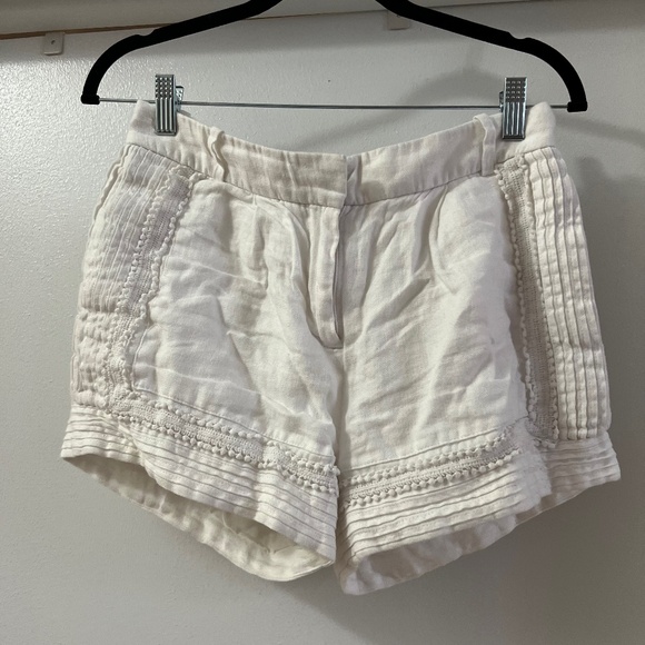 J. Crew White Shorts - Picture 1 of 3